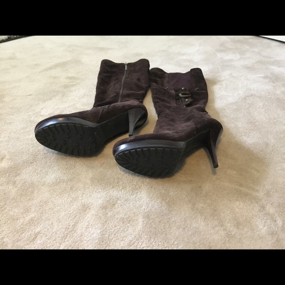 Guess brown suede leather boots size 10 - Picture 6 of 7